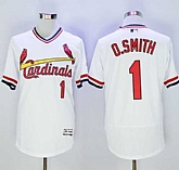 St.Louis Cardinals #1 Ozzie Smith White 2016 Flexbase Collection Cooperstown Stitched Baseball Jersey,baseball caps,new era cap wholesale,wholesale hats